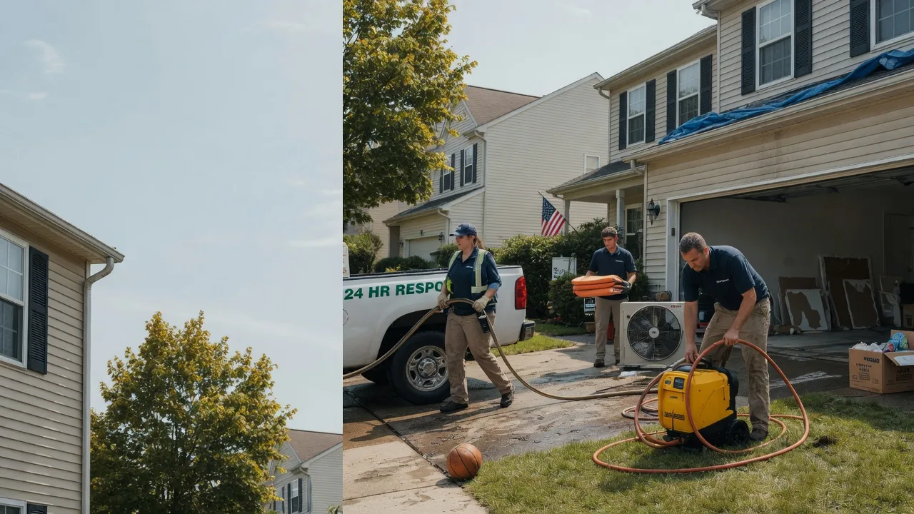 Emergency Water Damage Restoration in Hudgins, VA near me